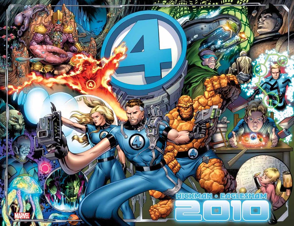 fantastic 4 logo. new Fantastic Four arc.