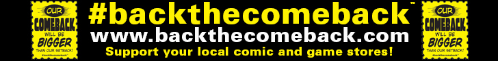 Back The Comeback! from diamondcomics.com