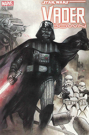 STAR WARS #1 AOD COLLECTABLES EXCLUSIVE DALE KEOWN SET OF 2 COVERS COLOUR & B&W 