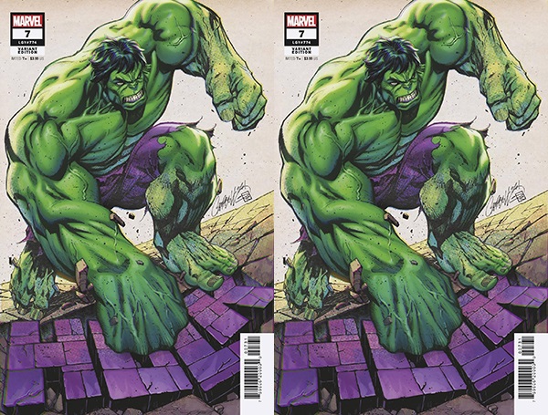 Hulk #7 J. Scott Campbell