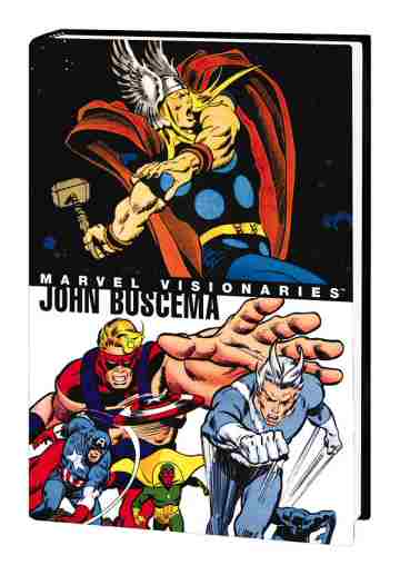 Dynamic Forces 174 Marvel Visionaries John Buscema Hc