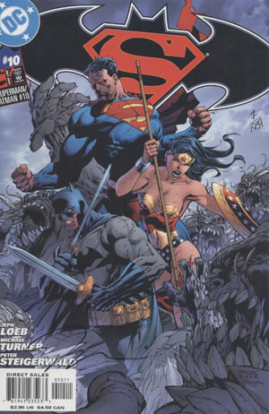 DYNAMIC FORCESÂ® - SUPERMAN/BATMAN #10 - SIGNED BY JIM LEE