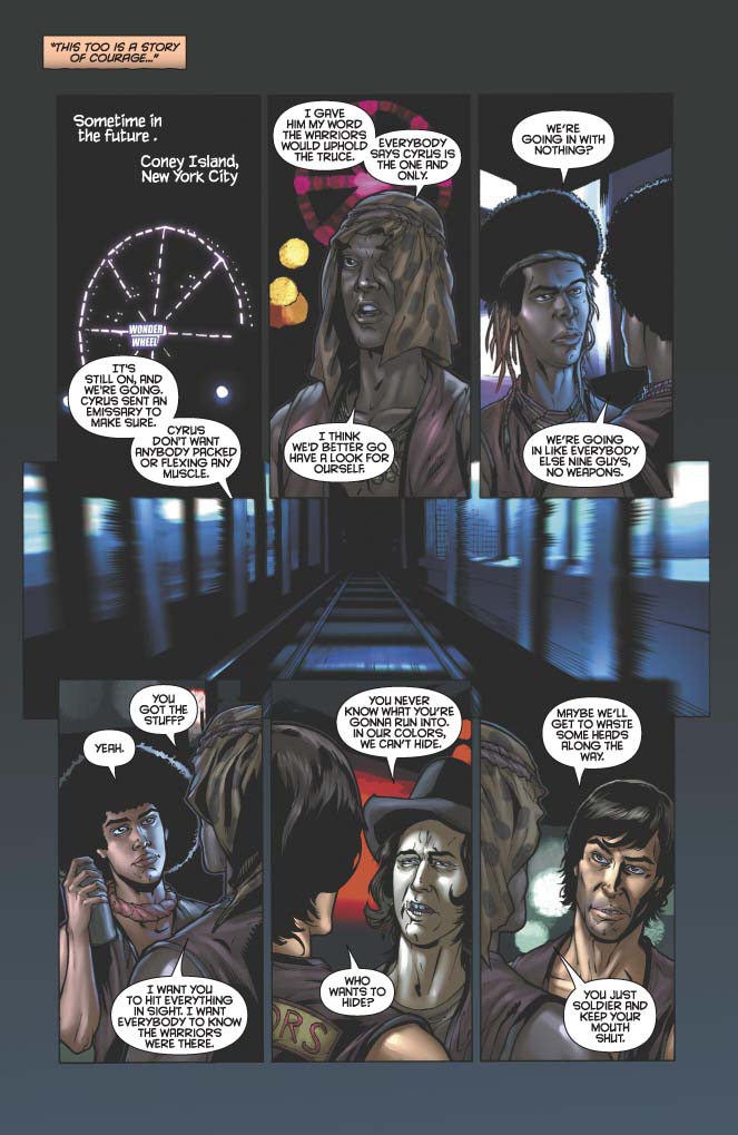 Dynamic forces the warriors movie adaptation tpb
