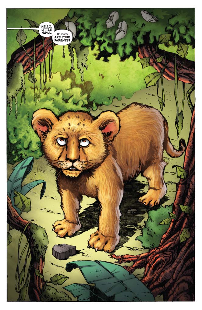DYNAMIC FORCES® - LORD OF THE JUNGLE ANNUAL #1
